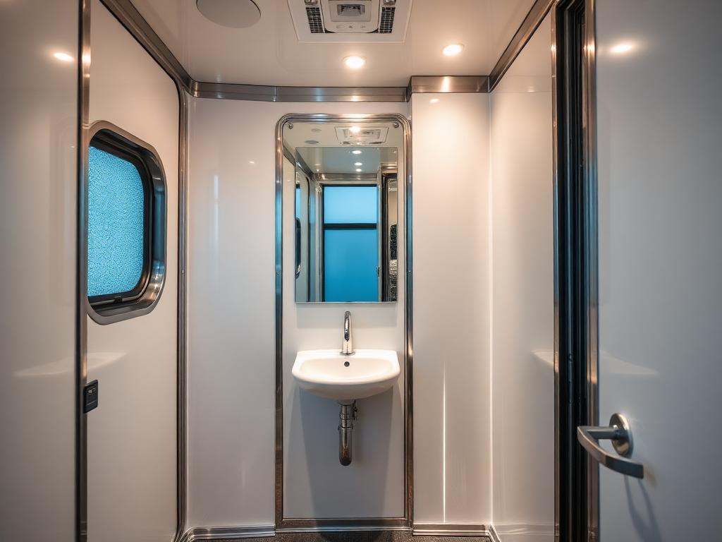 Luxury Restroom Trailers in Newton, MA
